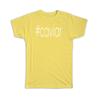 Camiseta de Presente : Hashtag Caviar Hashtag Mídias Sociais