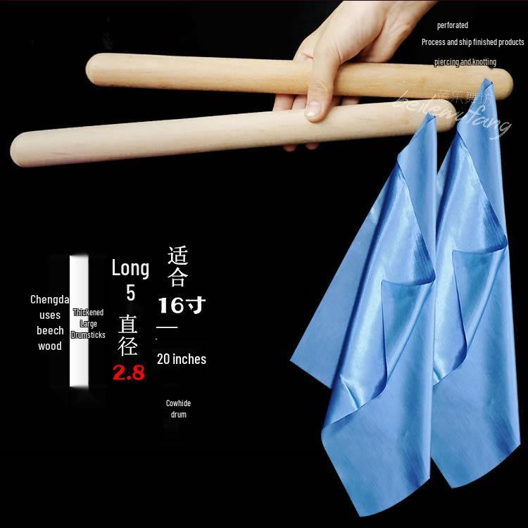 Solid Wood Drumsticks & Mallets for Adults & Kids: Perfect for Waist Drums, Kindergarten Programs, Square Exercises, and Rehearsals