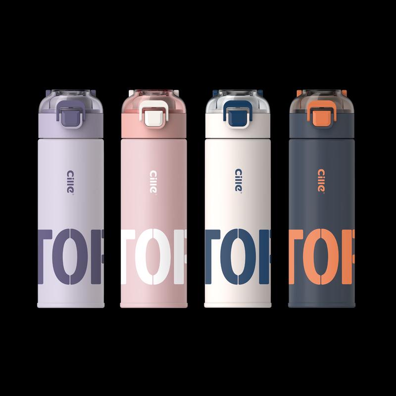 Xile 316 Stainless Steel Portable Thermos Bottle with Tea Infuser