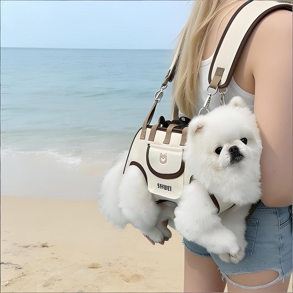 Portable Pet Shoulder Bag for Small Dogs and Cats