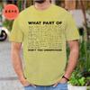 Summer T Shirt for Men T-shirt Unisex Streetwear Mathematics Math University Teacher Ironic Joke Graphic Fashion Men's Clothing