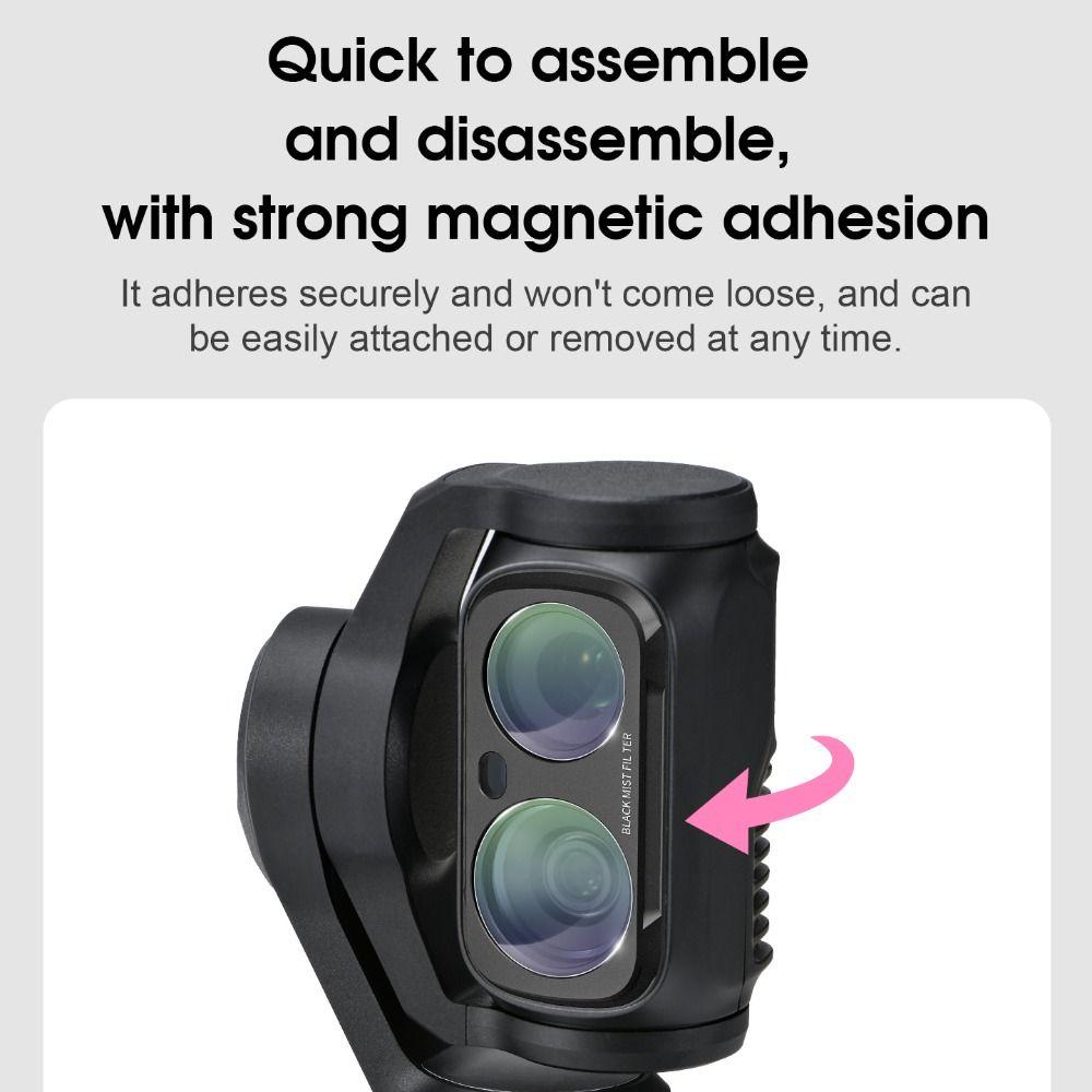 Adjustable ND2-32 Filters Kit Lens Protector for Insta360 Luna Ultra Gimbal Camera Accessories