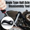Angle Type Half Axle Disassembly Tool for 1/2 Ratchet Open-end Wrench Half Shaft Drive Shaft Pry Bar Adapter Automotive Tools
