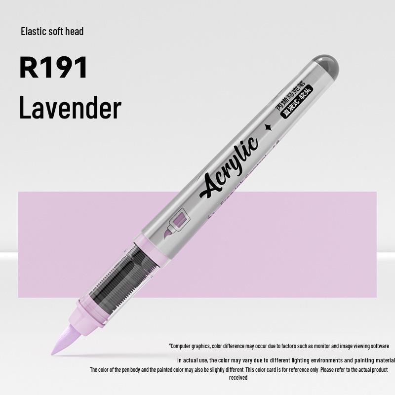 Jinzhi Liquid Acrylic Marker Pen - Soft Tip, Opaque, Large Capacity, Stackable Colors