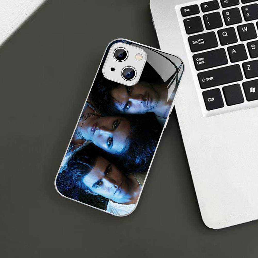 The Vampire Diaries TV For IPhone 14 13 12 Mini 11 Pro XS Max X XR 14 Plus Tempered Glass Cover