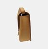 [Pre-Owned] Kaia Gold Logo Flap Leather Saddle Bag - Excellent #1GNG1QG