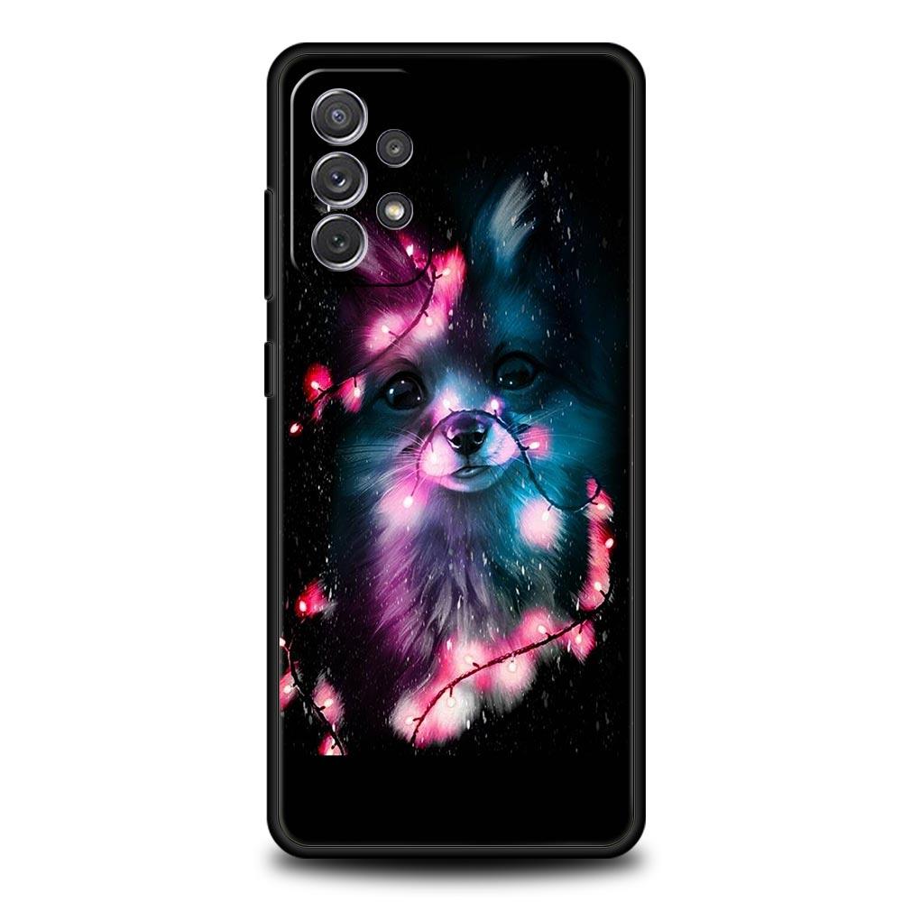 Cute Cartoon Animal Fox Phone Case For Samsung Galaxy A13 A52 A33 5G A53 A73 A23 A03s A21s A51 A71 A31 A11 A41 M21 M31 A01 Cover