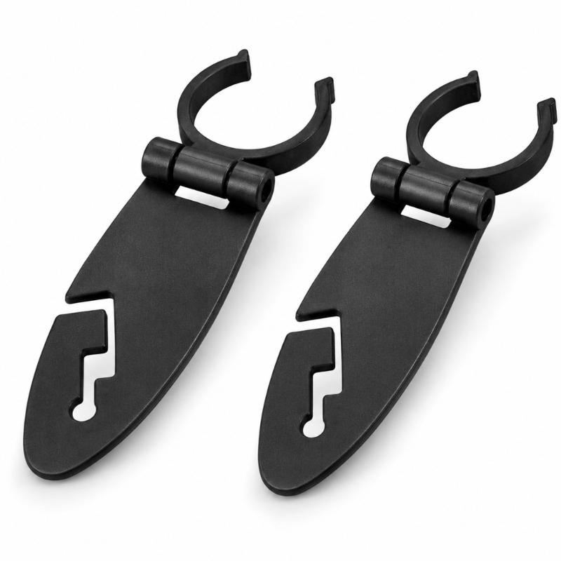 Storage Clips for Water Sports Gear, Set of 6 Kayak Paddle Board Clip Fixing Clamp For Kayaking Water Sports