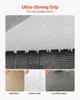 Chair Mat with Lip, 915 x 1225 mm Office Chair Mat for Low Pile Carpeted Floors, Plastic Floor Protector Rug with Studded, Non-Slip & Easy to Clean,