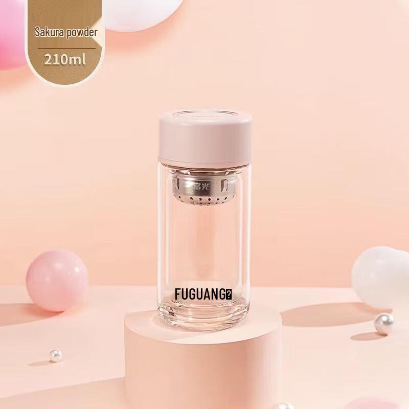 

FUGUANG G2202 Portable Double-Wall Glass Cup