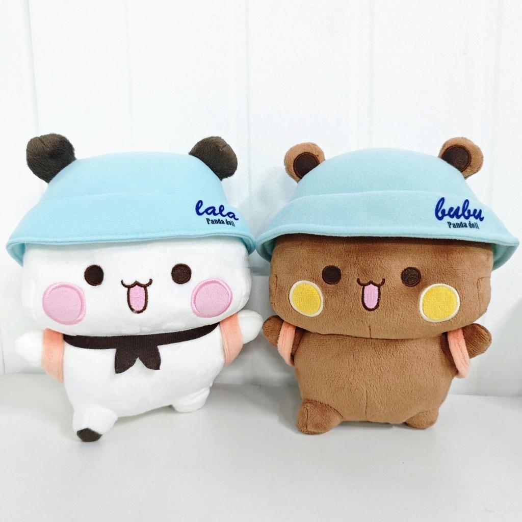 1PC Cute Expression Package Doll Bubu Dudu Plush Toy Yier Panda Bear Plushie Doll Soft Stuffed Animal Decor Children Toy Gift