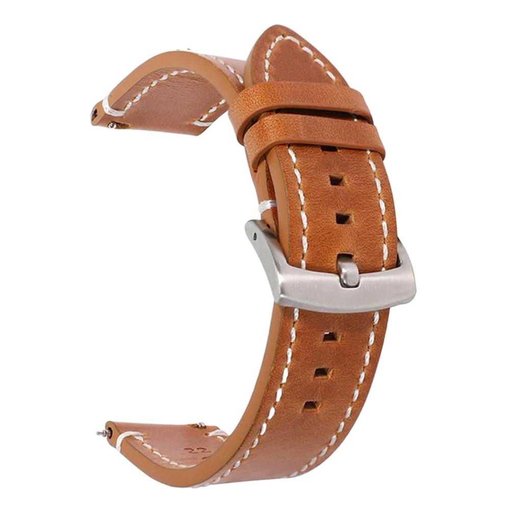 Bracelet De Montre En Cuir Horween Chromexcel - 18/20/22 Mm - À Dégagement Rapide - Neuf