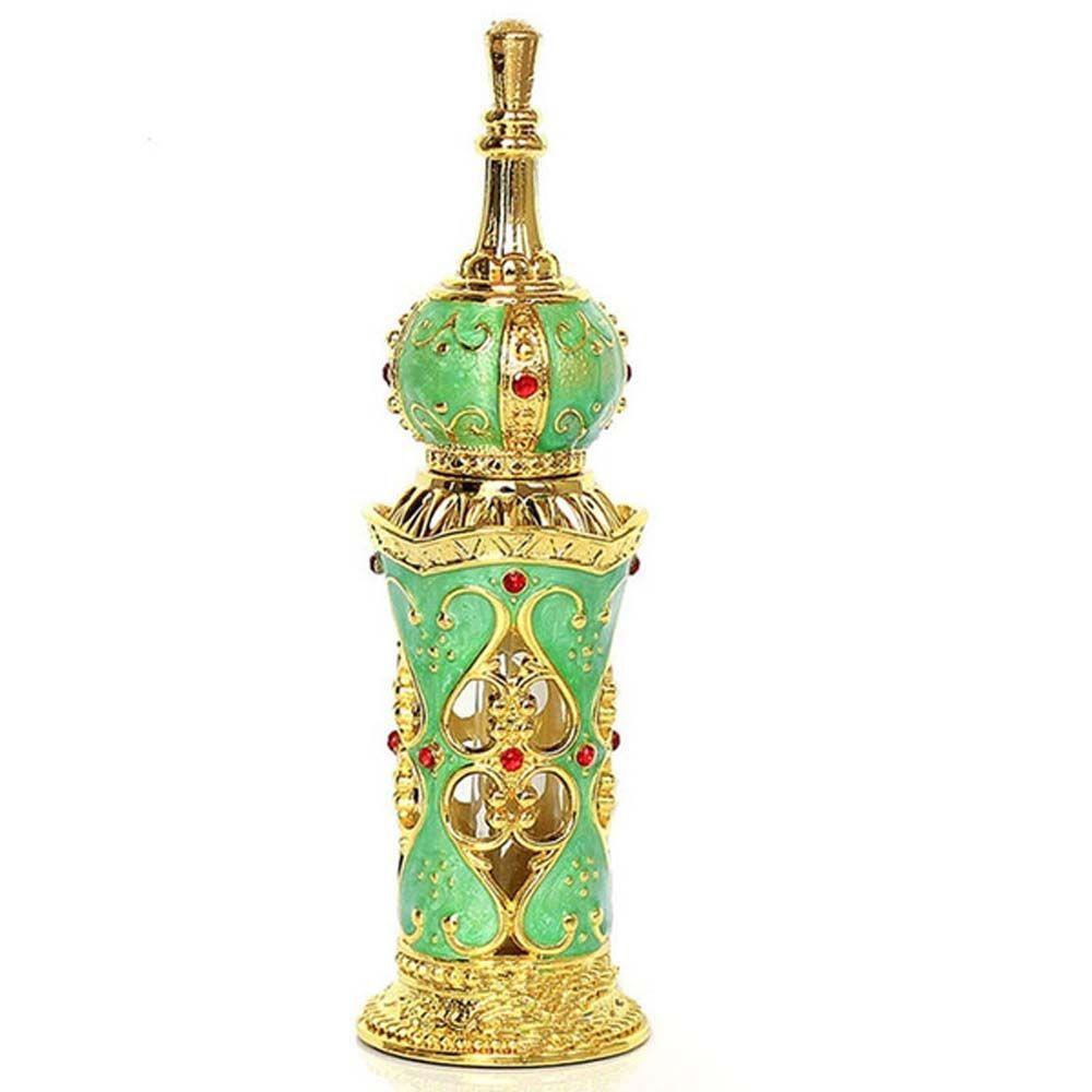 With Glass Dropper Metal Perfume Bottle Arabic Crystal Oil Bottles Glass bottle Oil Container