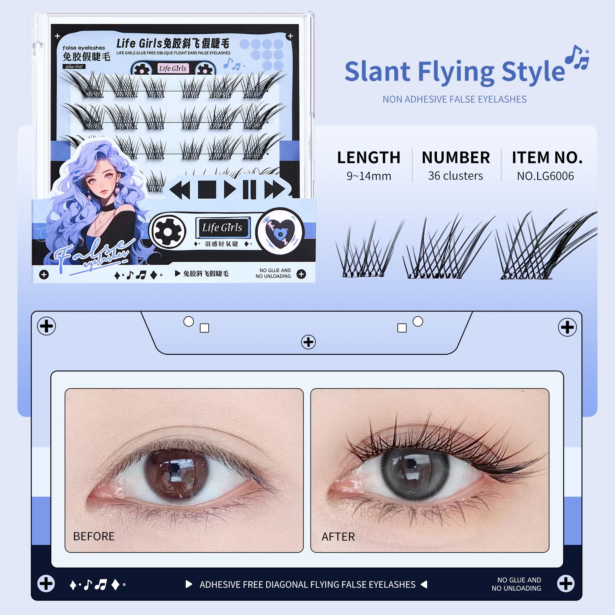 

Мягкие и легкие самоклеящиеся ресницы, пушистые, с естественным видом, предварительно наклеенные, не требуют средства для снятия, не оставляют следов.