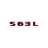Suitable for Mercedes Benz rear letter sticker C63S GT63S S63LGLE53 SL63S modification W205 W206 C190 X290 W167 black red versi WD1