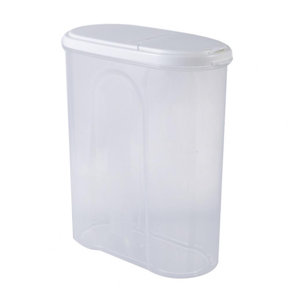Multifunctional Plastic Rice Bucket Multigrain Container Storage Rice Bucket Kitchen Cereal Multigrain Storage Container