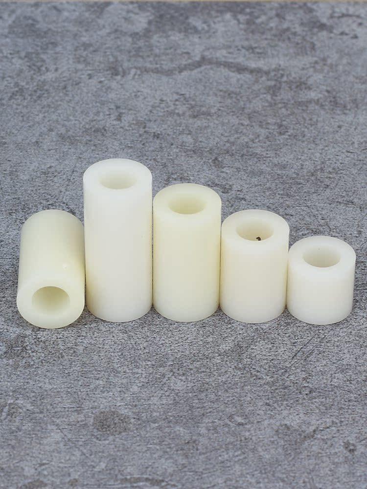 Hollow Nylon Insulating Spacer: ABS Straight-Through Column Washer for M5-M12
