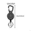 Retractable Keychain with Phone Tether ,ID Key Chain,