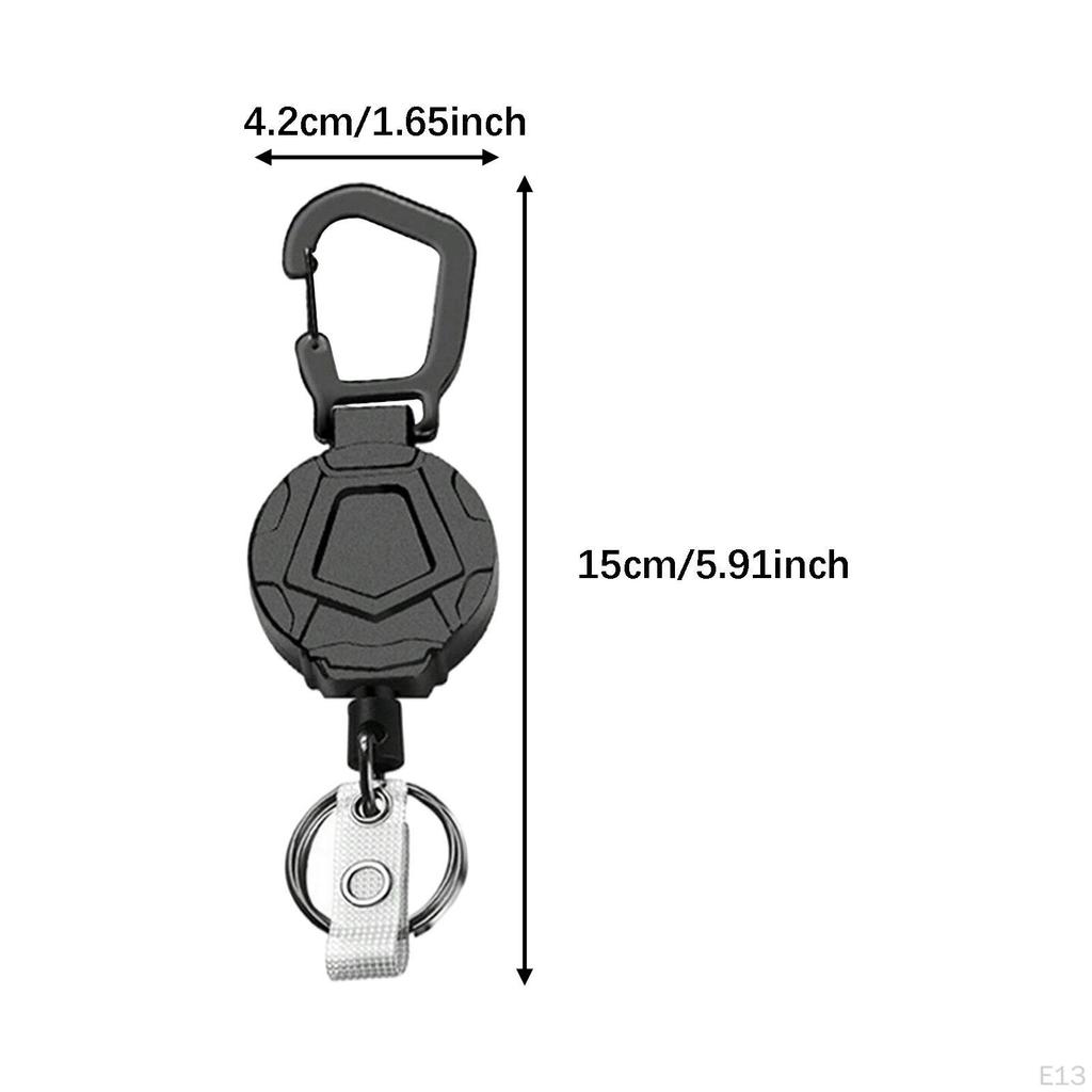 Retractable Keychain with Phone Tether ,ID Key Chain,