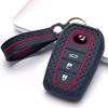 Key Cover for Toyota Corolla Camry Rav4 Prius Cross Venza with Keychain Anti-Scratch Guard Shockproof Protection Soft Grip Texture