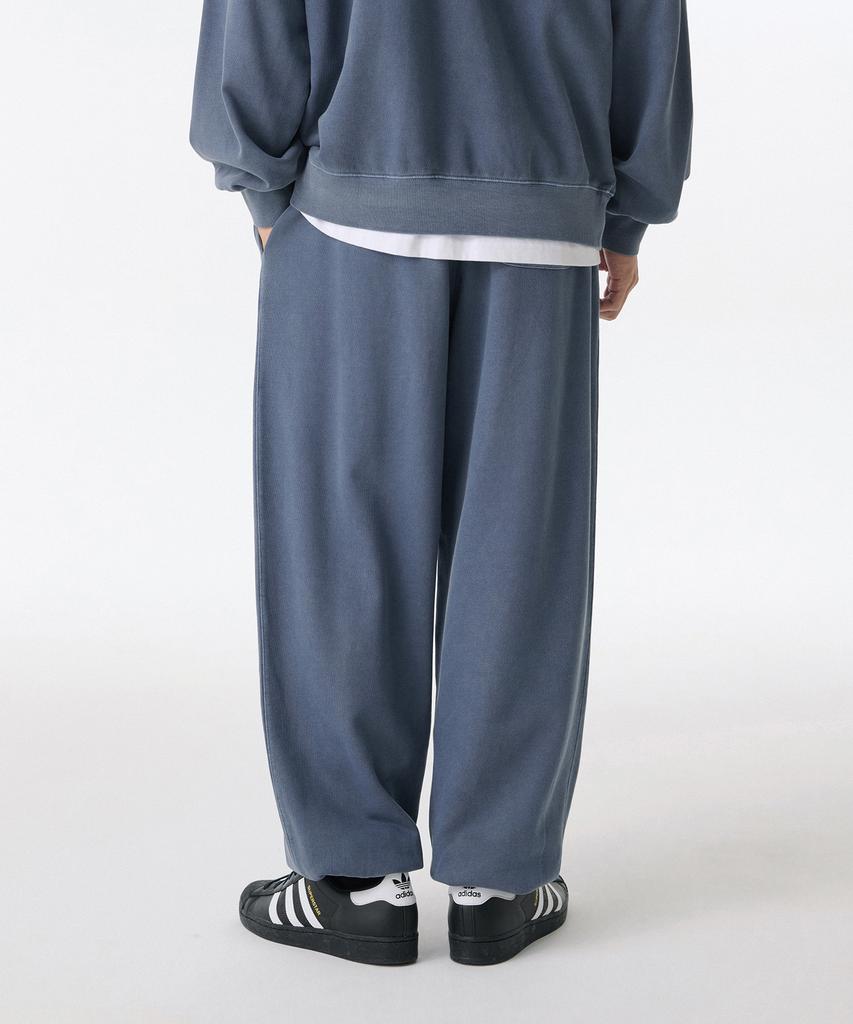 Musinsa Standard Pigment Wide Sweatpants [Dusty Blue]