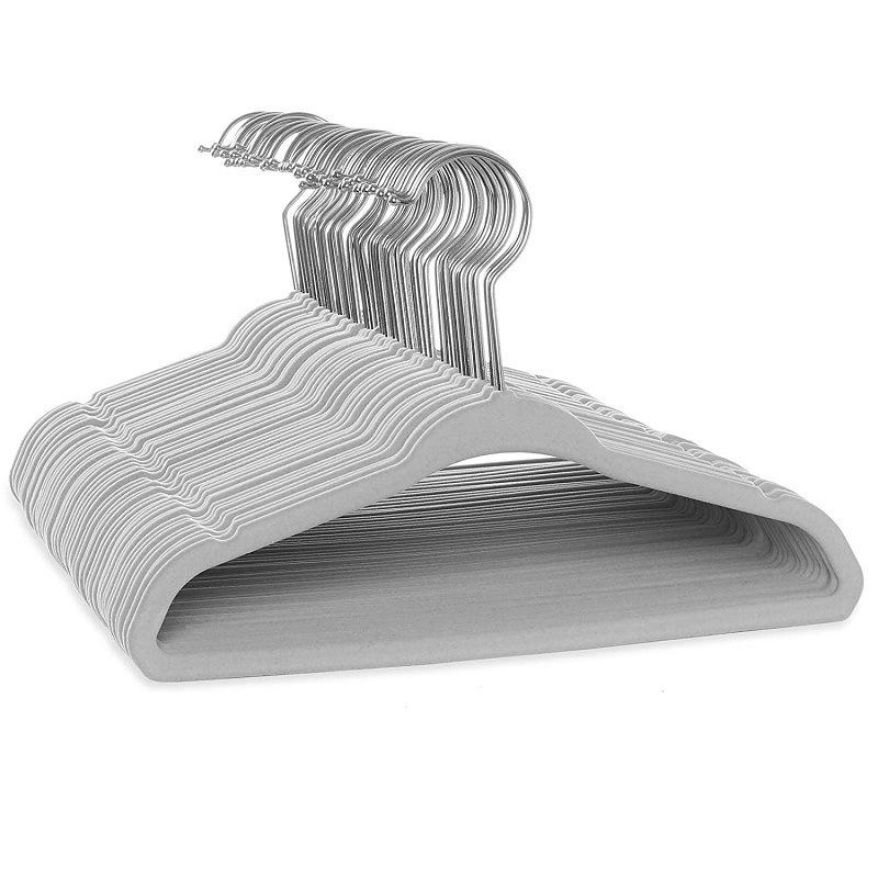 

Eco-friendly Translucent Flocked Hangers for Kids Wardrobes – 28CM, 33CM, 35CM