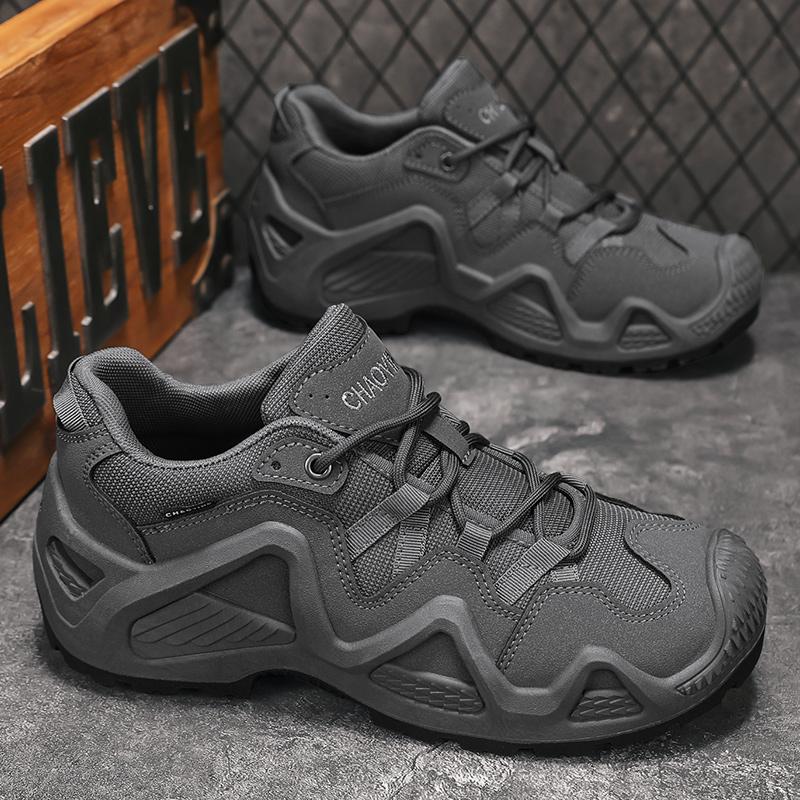 Herren Sportschuhe neue flache Laufschuhe hochwertige rutschfeste Wanderschuhe Herren Gummi Sohle Outdoor Wanderschuhe