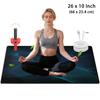 26x10 inch Aardingsmat 5 mm Dik PU Leer Antistatische Bureauonderlegger met 15ft Snoer en Testpen