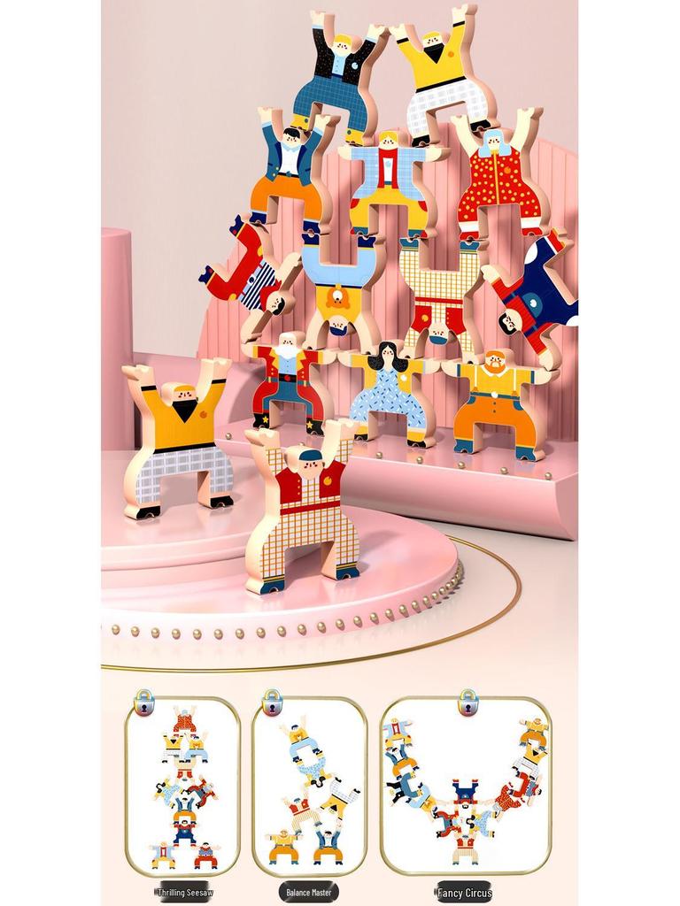 Milo Strongman Jenga Blocks: DIY Balance Game for Kids