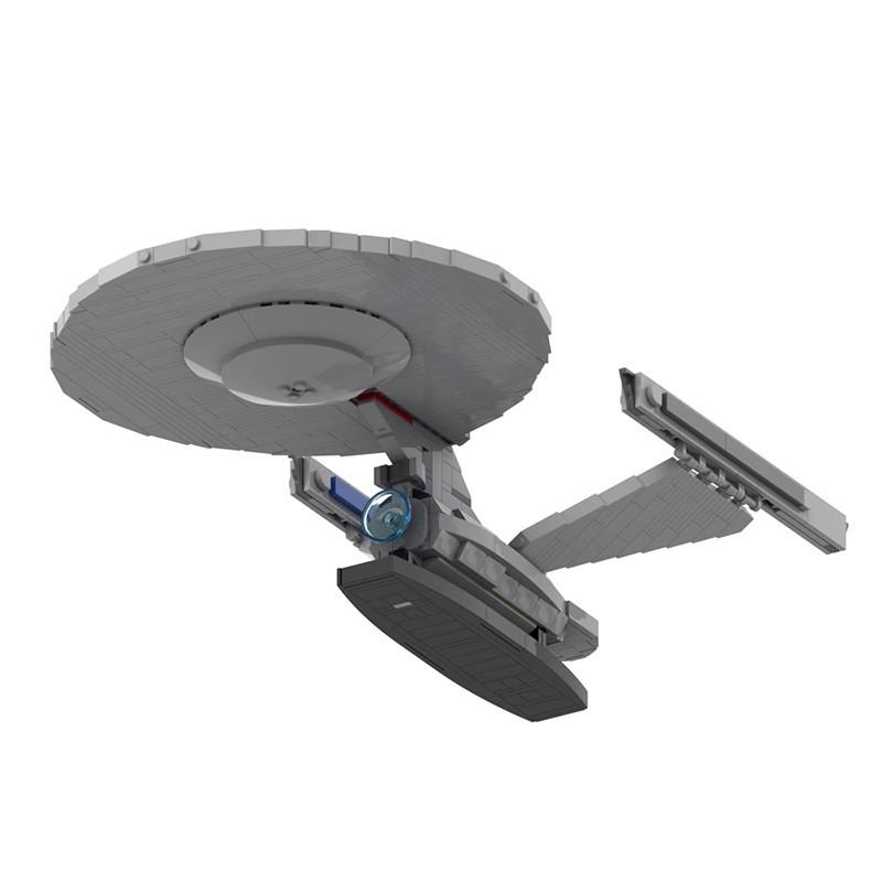 Building Block Compatible With 65689 Enterprise-A Spaceship, Set Star Trek, Model Creative Puzzle