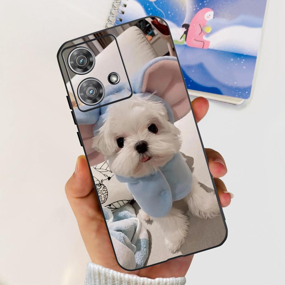 For Motorola Edge 40 Neo Case Soft Transparent Silicone Bumper Shockproof Cover For Moto Edge40 Neo Edge40Neo 5G XT2307-1 Fundas