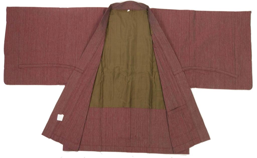 Ryokan Yukata Set Ryokan und Haori [KYOETSU] Damen 4-teilig (Haori, Yukata, Obi, Kordel) (Yukata - 150, - Rot)