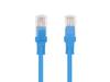 Patchcord Lanberg UTP Kat.6 0,5m Niebieski