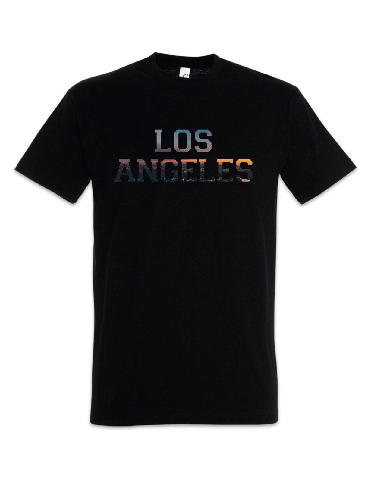 Los Angeles T-Shirt California LA City Skyline United States of America USA US S