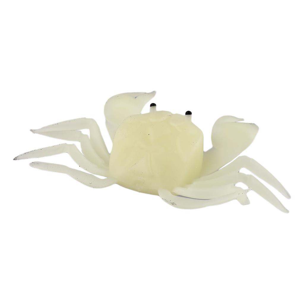 White/Red Soft Lure PVC Fishing Tackle Gear Accessories