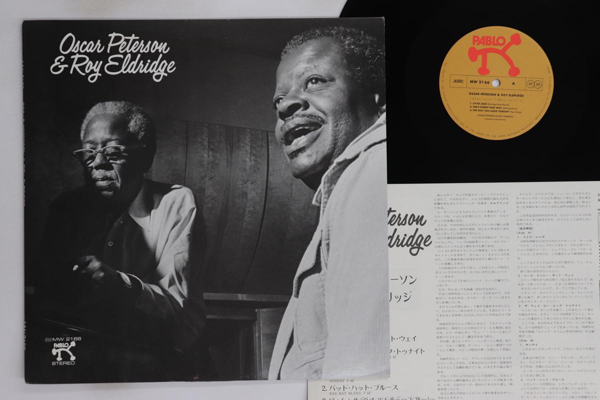 

LP Record OSCER PETERSON, ROY ELDRIDGE - Oscer Peterson & Roy Eldridge MW2166 PABLO 1975 Japan Jazz Used