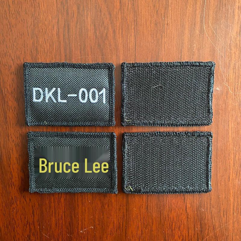 Embroidered Velcro Name Tag Patch