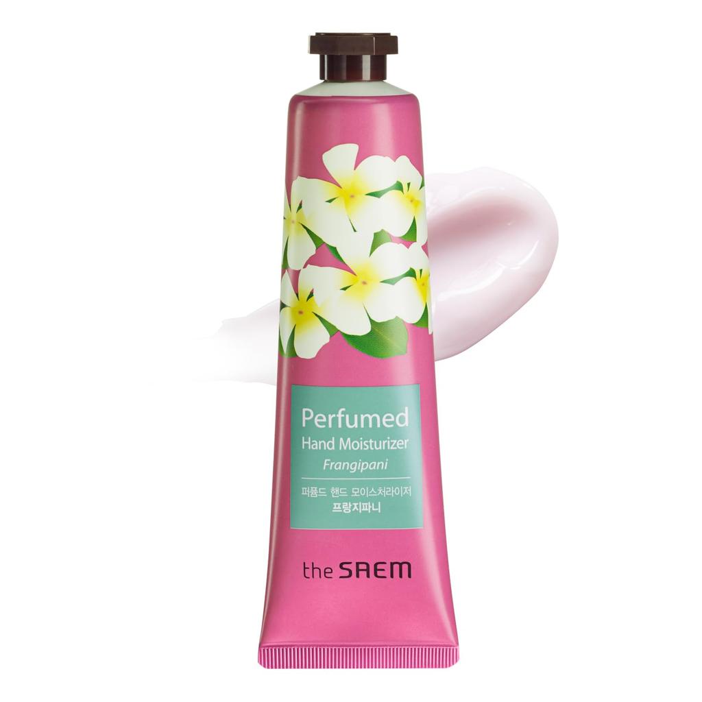 The Saem Official Japan Perfume Hand Plumeria Moisturizing Hand Cream Moisturizer, 0740,