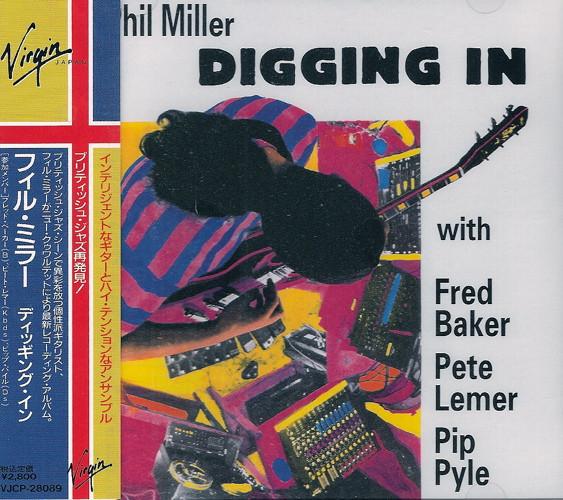 

CD ФИЛ МИЛЛЕР - Digging In VJCP28089 Virgin, Virgin 1991 Япония ОбиДжаз Б/У