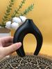2PCS European Style Minimalist Small Split Snuggling Vase, Modern Creative Abstract Decoration, Home Drying Flower Utensil
