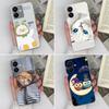 Coque de téléphone transparente pour Vivo Y36 Y22S Y33 Y35 Y37 Y27 Motif caneton mignon Silicone souple Haute qualité Résistante aux rayures Coque de protection pour Vivo Coques