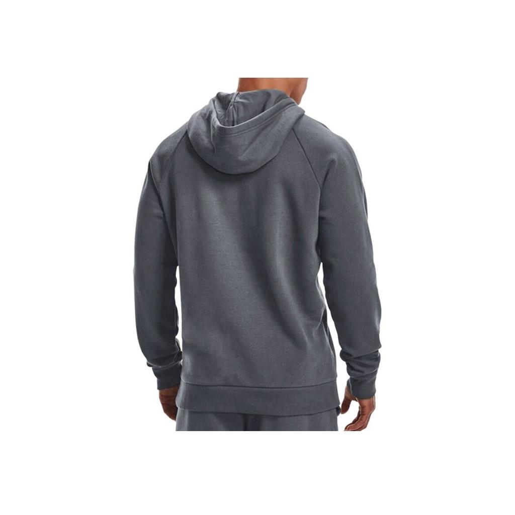 Under Armour Rival Terry Fleece Hoodie Men Hoodies Gray 1357105-012