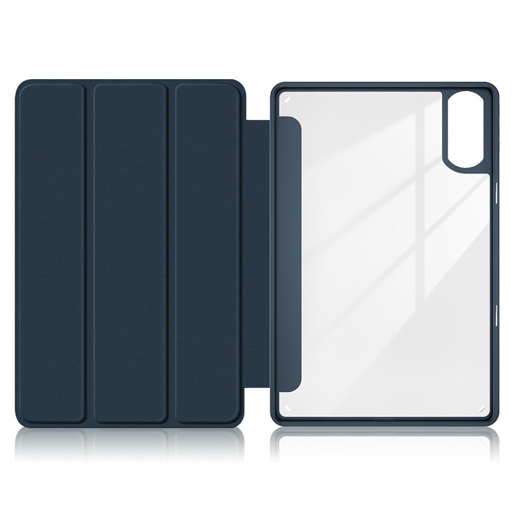 For Blackview Tab 16 Pro Case Auto Sleep/Wake PU Leather Flip Tablet Cover Triple-Fold Stand