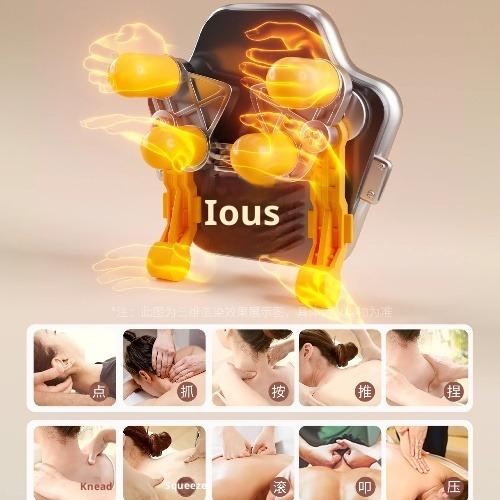 Neck Massager Authentic Back Waist Shoulder Automatic Multifunctional Neck Kneading Device Miracle Tool for Improving Circulation