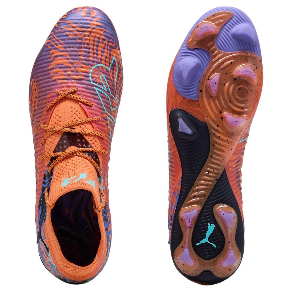 Puma Future Ultimate 8 FG Creativity Pack Unisex Sneakers Orange Orange-Poppy Dark-Amethyst 108428-01