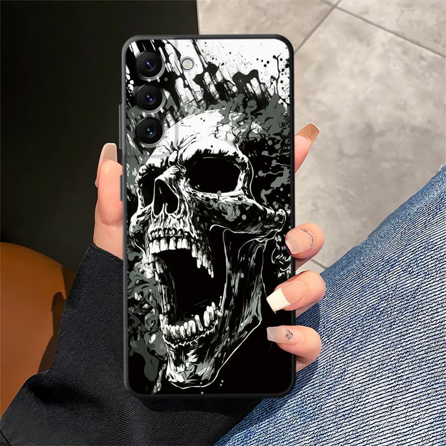 Schwarze Weiche Handyhülle für Samsung Galaxy A55 A34 A23 A52 A15 A32 A24 A53 A56 A54 A26 A25 A36 A16 A35 A17 A14 A06 A05 A12