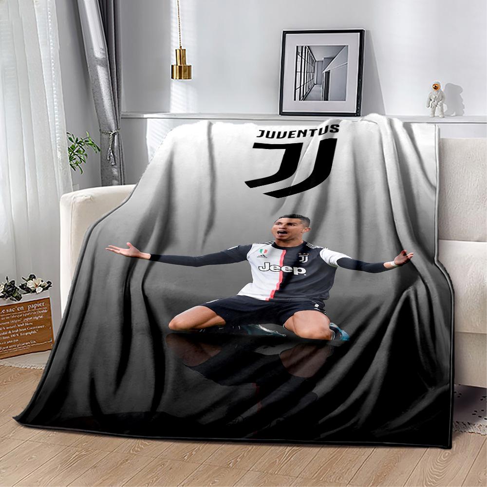 Ronaldo Legacy Continues Blanket Durable Comfort Suitable for Sofa Seaside Picnics All-Season Use Modern Style