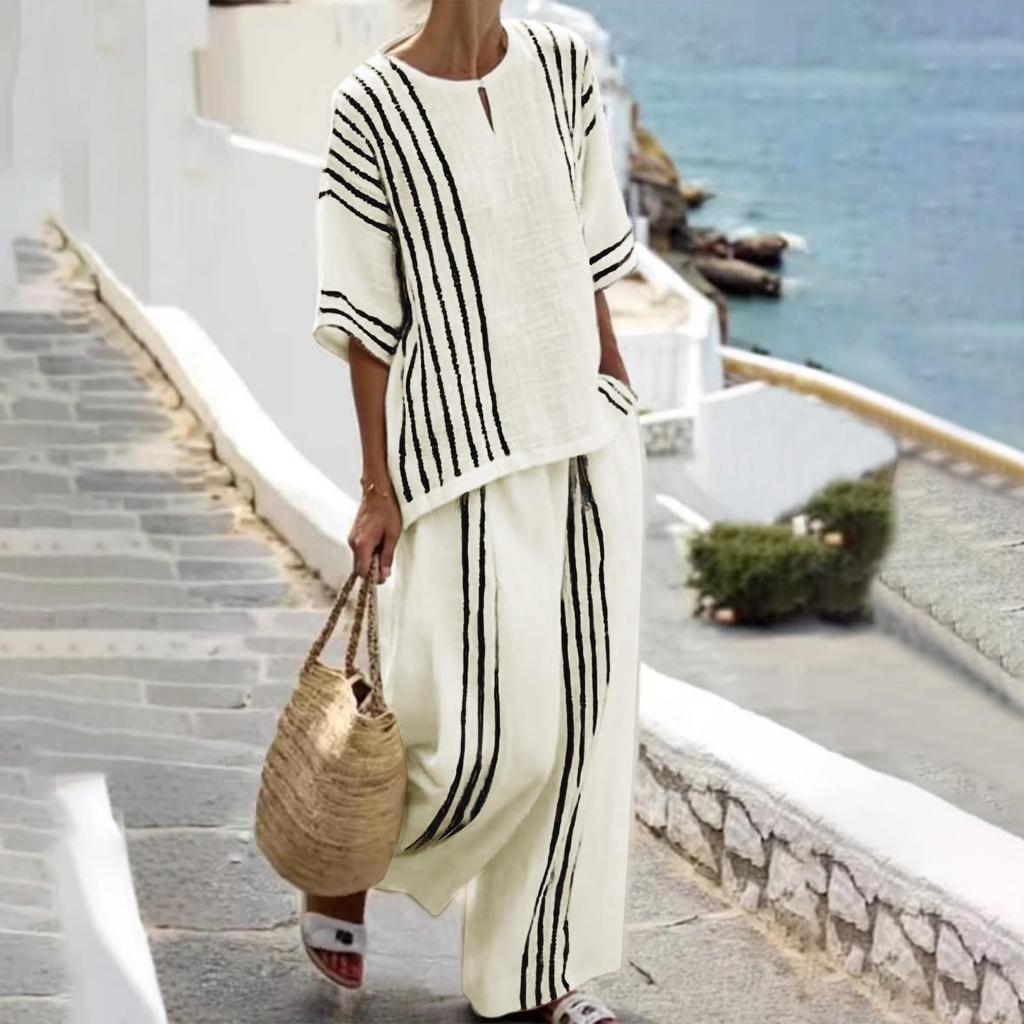 Two Piece Sets For Women Casual Loose Long Sleeve Shirts And High Waisted Drawstring Shorts Tracksuit Outfits