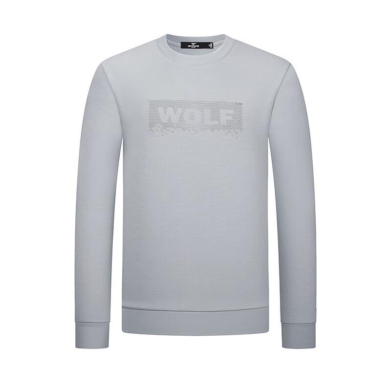 SEPTWOLVES Men's Cotton Modal Round Neck Sweatshirt