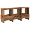 Magazine Shelf Reclaimed Wood 102 X 30 X 45 Cm
